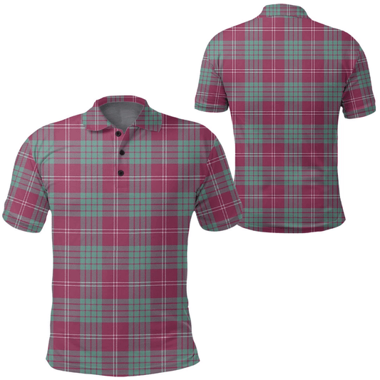 Crawford Ancient Tartan Plaid Polo Shirt