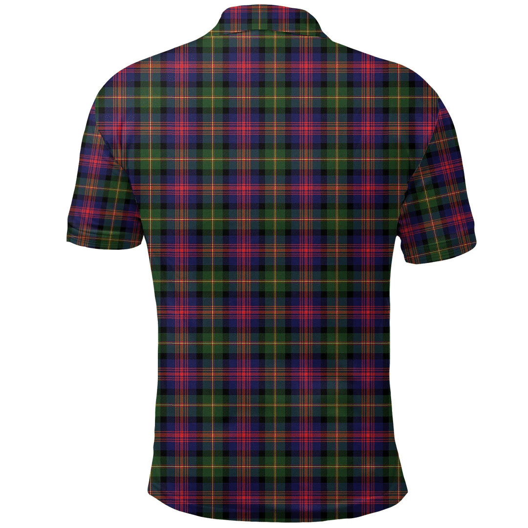 Logan Modern Tartan Plaid Polo Shirt