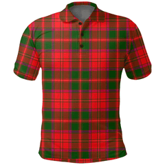 Crief District Tartan Plaid Polo Shirt