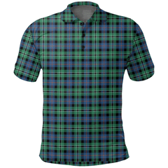 Rose Hunting Ancient Tartan Plaid Polo Shirt