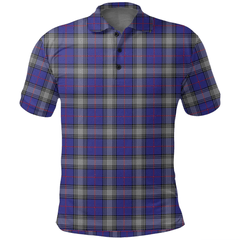 Kinnaird Tartan Plaid Polo Shirt