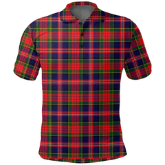 MacPherson Modern Tartan Plaid Polo Shirt