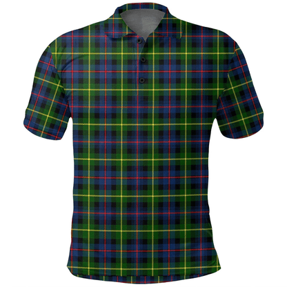 Farquharson Modern Tartan Plaid Polo Shirt