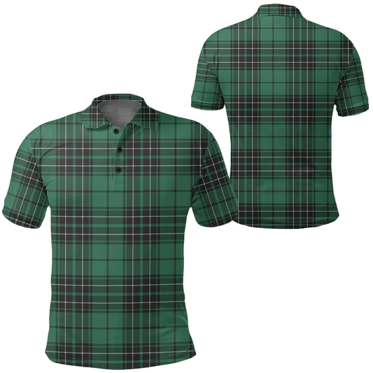 MacLean Hunting Tartan Plaid Polo Shirt