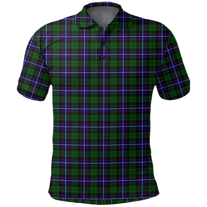 Russell Modern Tartan Plaid Polo Shirt