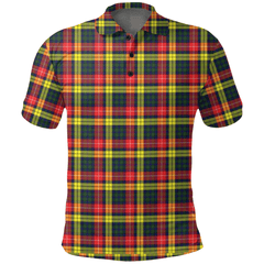 Buchanan Modern Tartan Plaid Polo Shirt