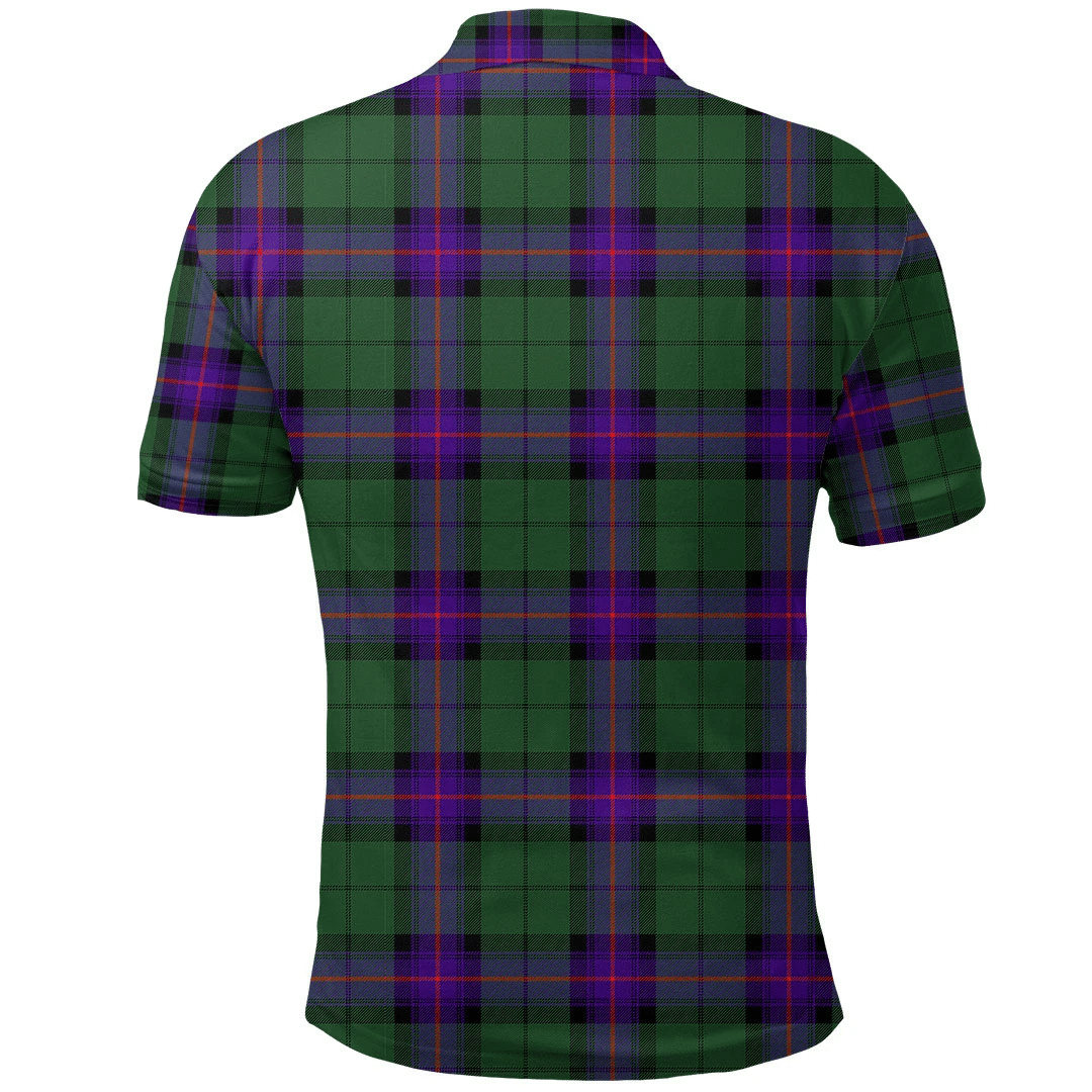 Armstrong Modern Tartan Plaid Polo Shirt