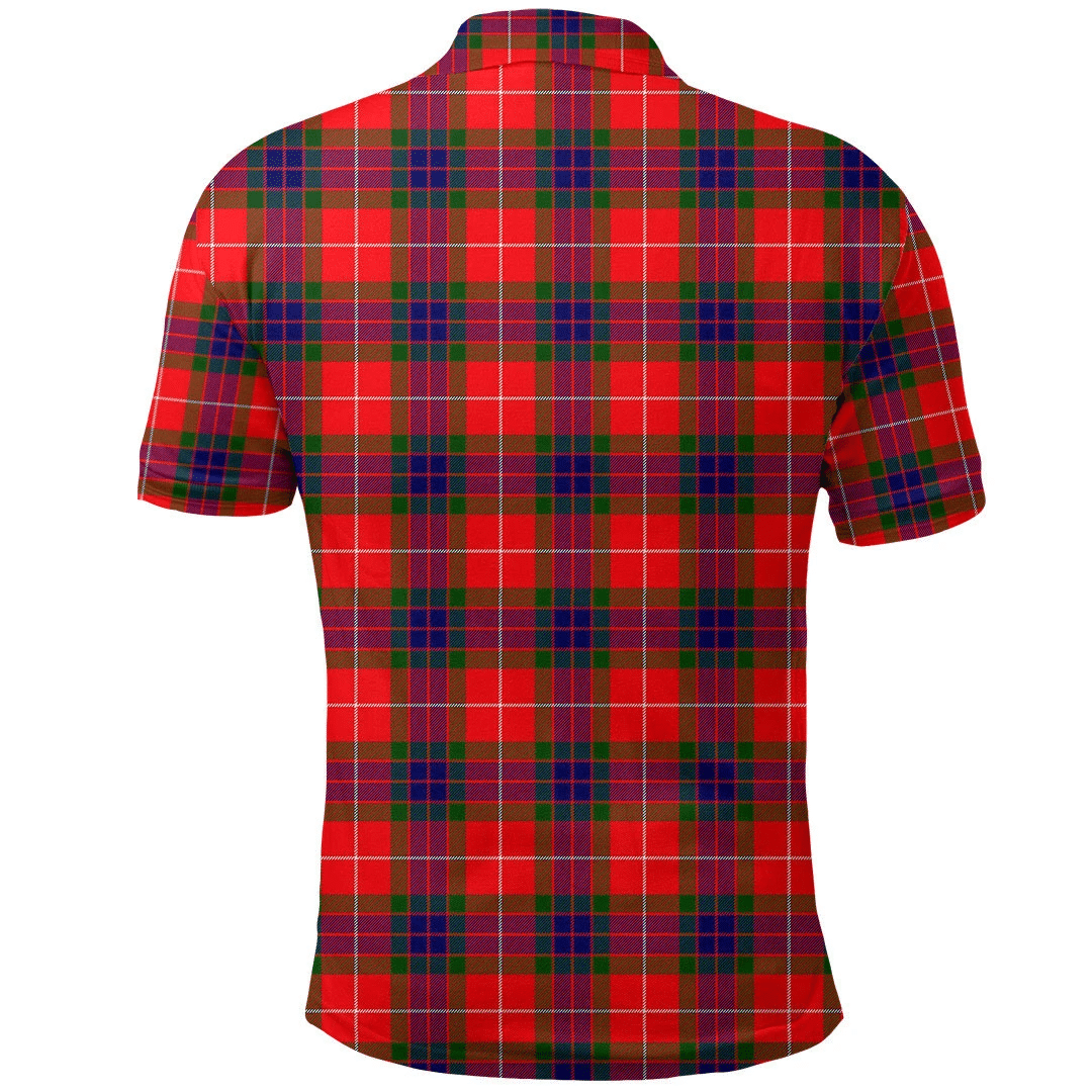 Fraser Modern Tartan Plaid Polo Shirt