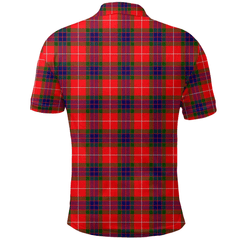Fraser Modern Tartan Plaid Polo Shirt