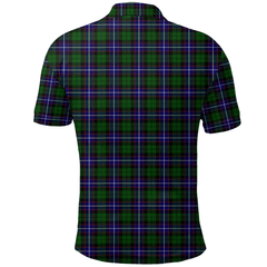 Russell Modern Tartan Plaid Polo Shirt