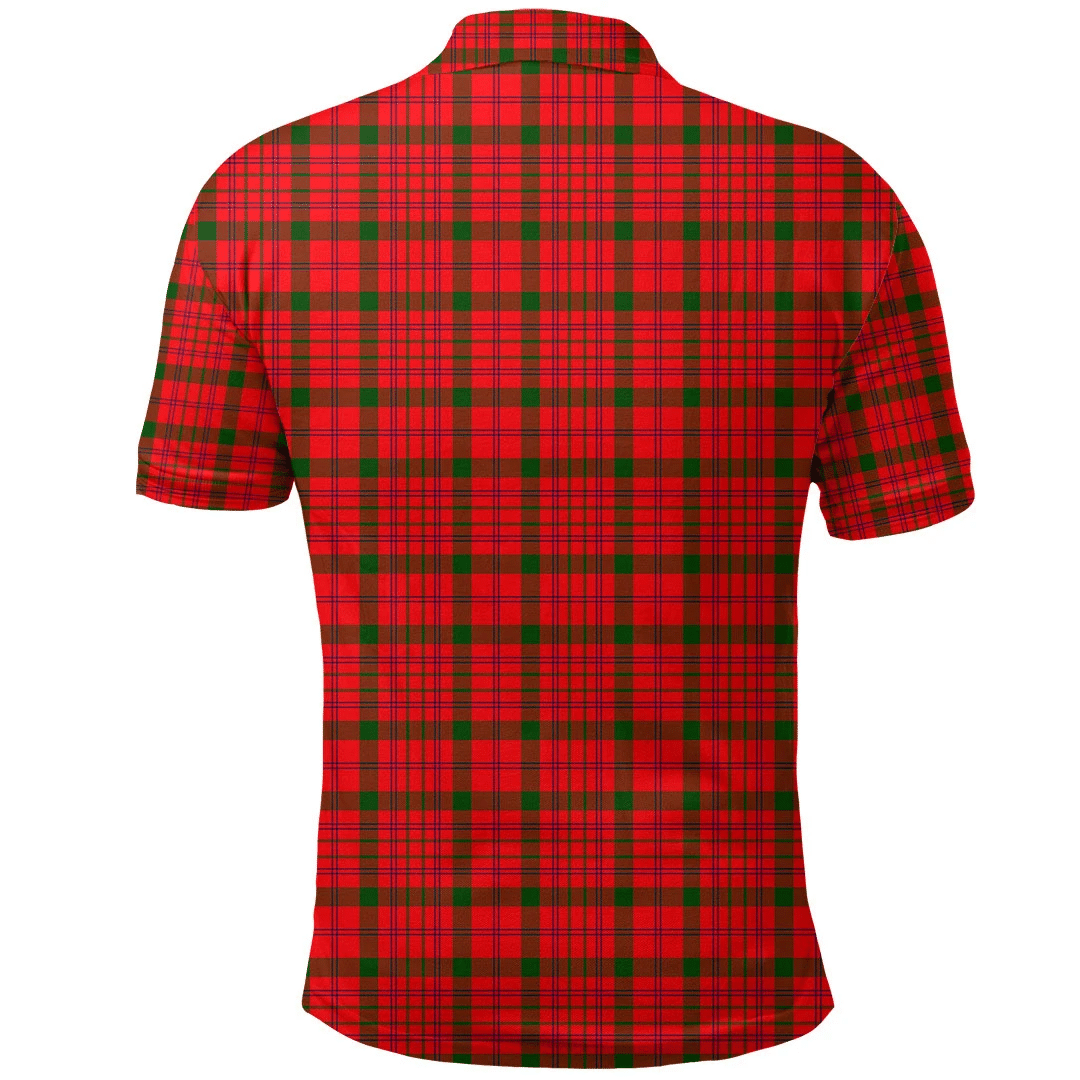 MacDonnell of Keppoch Modern Tartan Plaid Polo Shirt