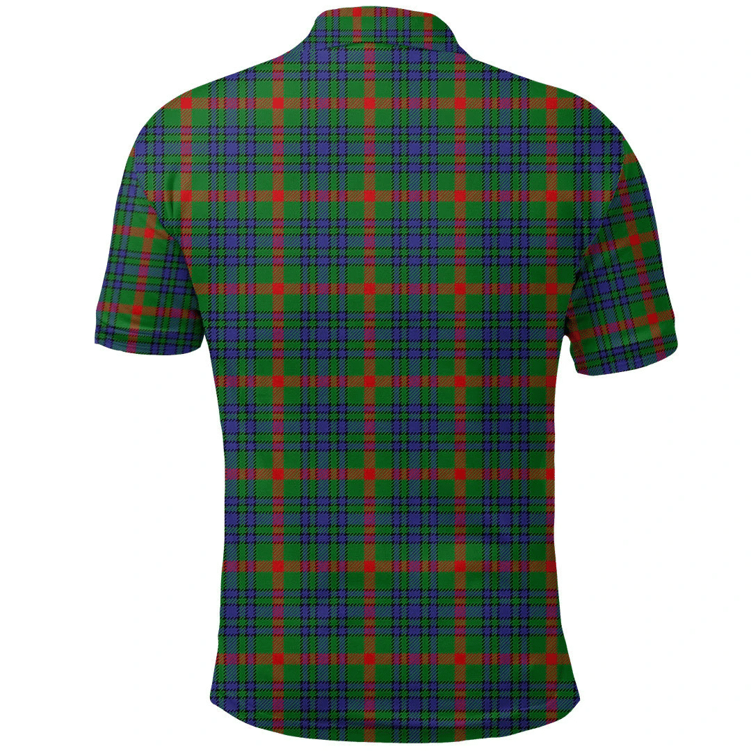 Aiton Tartan Plaid Polo Shirt