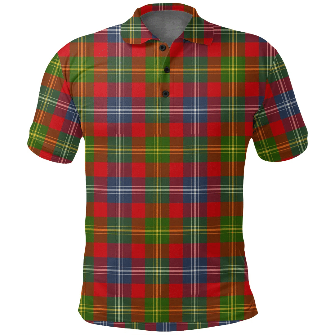 Forrester Tartan Plaid Polo Shirt