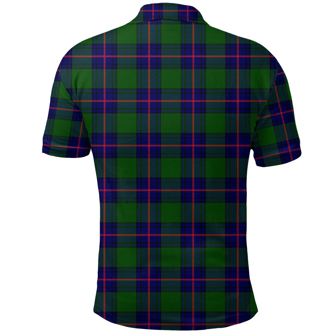 Shaw Modern Tartan Plaid Polo Shirt