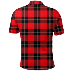 Ramsay Modern Tartan Plaid Polo Shirt