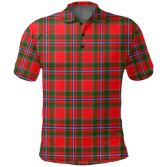 Perthshire District Tartan Plaid Polo Shirt