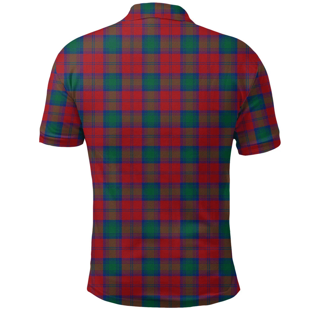 Lindsay Modern Tartan Plaid Polo Shirt