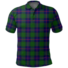 Shaw Modern Tartan Plaid Polo Shirt