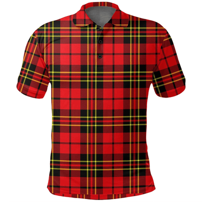 Brodie Modern Tartan Plaid Polo Shirt