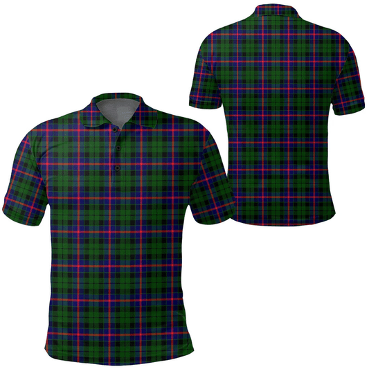 Morrison Modern Tartan Plaid Polo Shirt