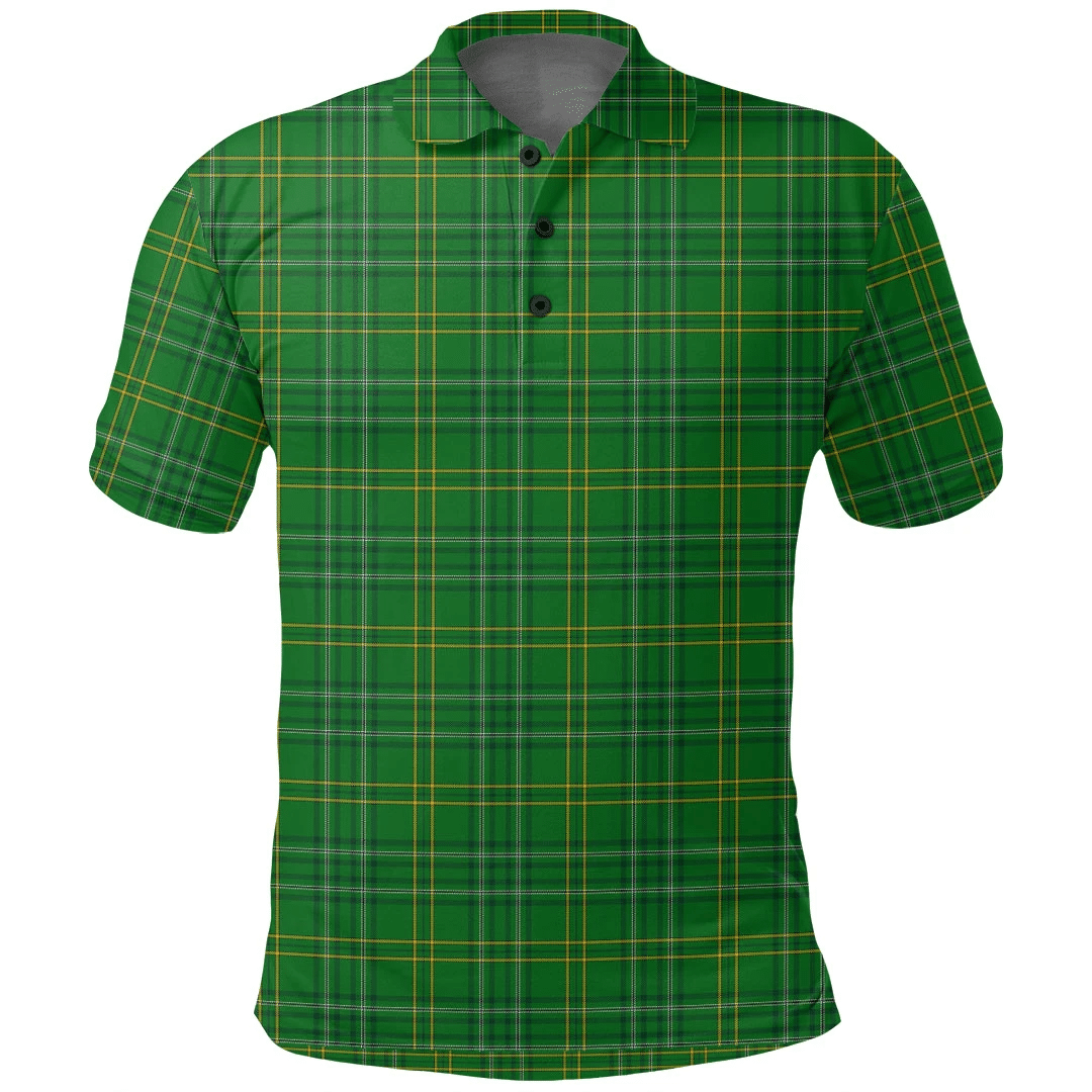 Wexford County Tartan Plaid Polo Shirt