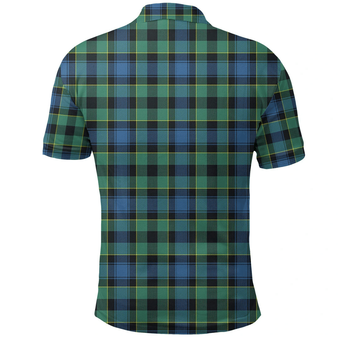 Mouat Tartan Plaid Polo Shirt