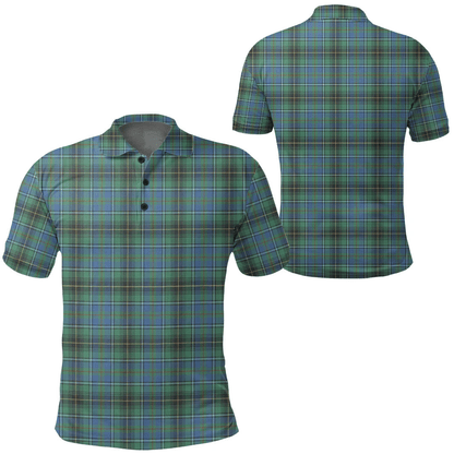 MacInnes Ancient Tartan Plaid Polo Shirt