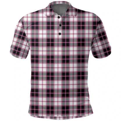 MacPherson Hunting Modern Tartan Plaid Polo Shirt