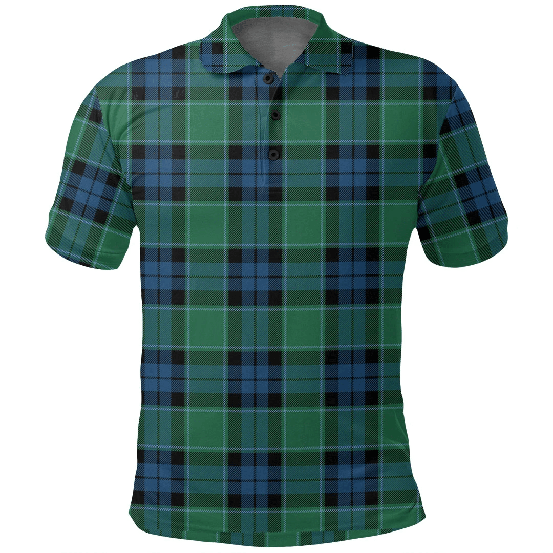 Graham of Menteith Ancient Tartan Plaid Polo Shirt