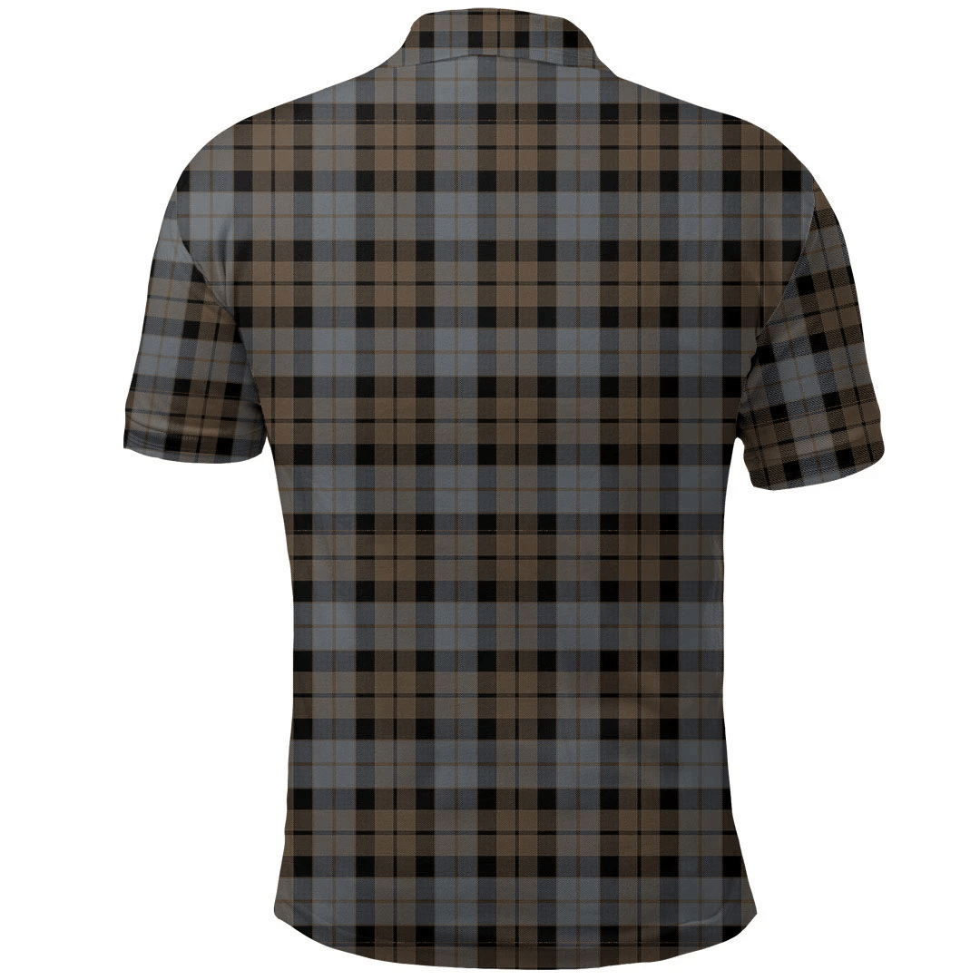 MacKay Weathered Tartan Plaid Polo Shirt