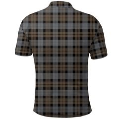MacKay Weathered Tartan Plaid Polo Shirt