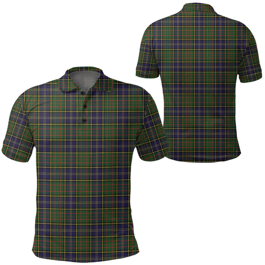 MacMillan Hunting Modern Tartan Plaid Polo Shirt