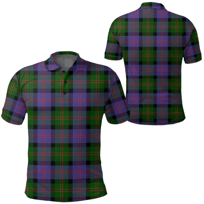 Blair Modern Tartan Plaid Polo Shirt