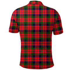 MacNaughton Modern Tartan Plaid Polo Shirt