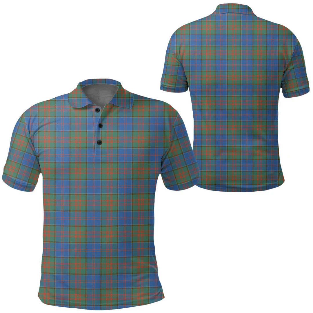 Stewart of Appin Hunting Ancient Tartan Plaid Polo Shirt