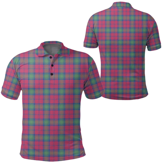 Lindsay Ancient Tartan Plaid Polo Shirt