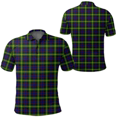 Watson Modern Tartan Plaid Polo Shirt