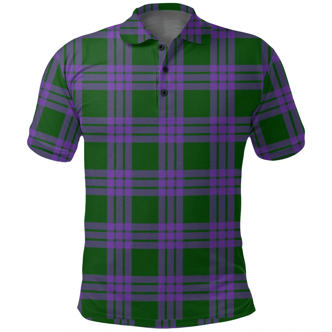 Elphinstone Tartan Plaid Polo Shirt