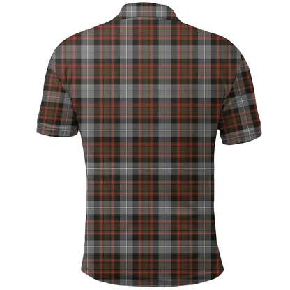 MacRae Hunting Weathered Tartan Plaid Polo Shirt