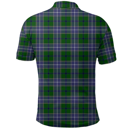 Wishart Hunting Modern Tartan Plaid Polo Shirt