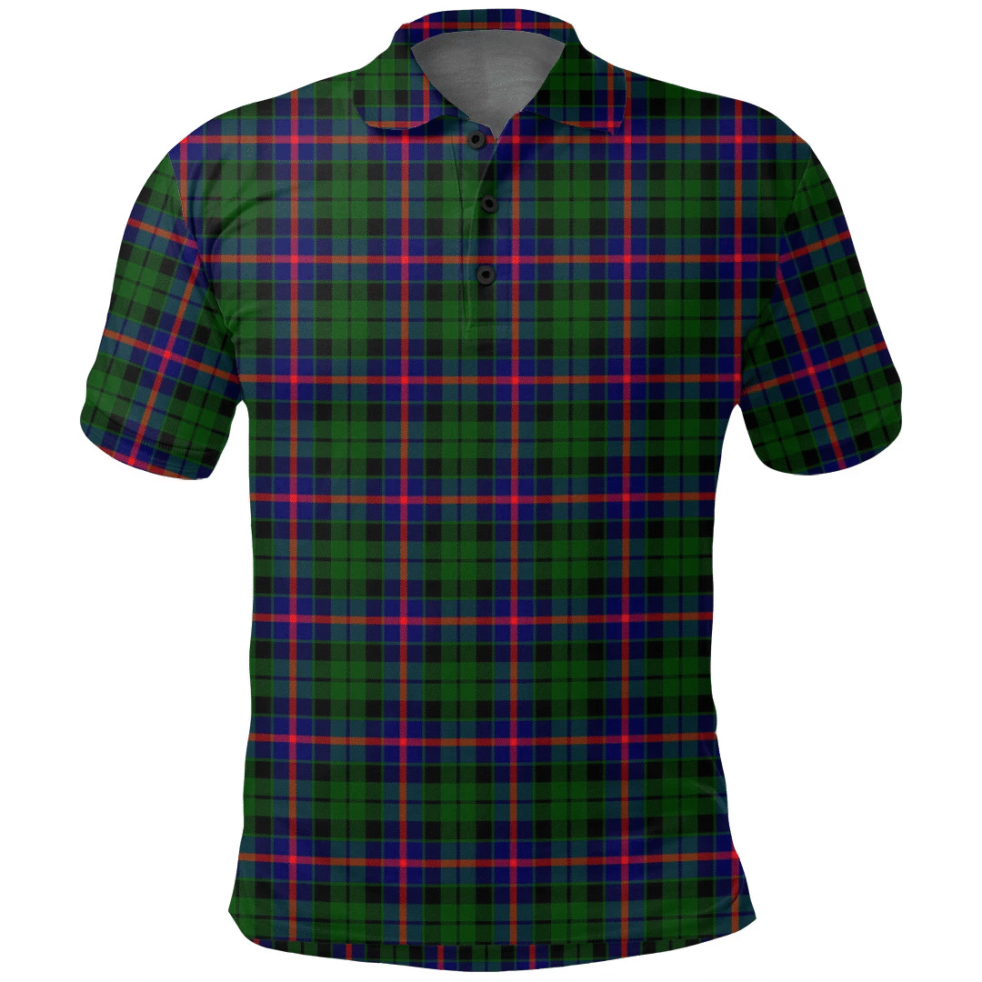 Morrison Modern Tartan Plaid Polo Shirt