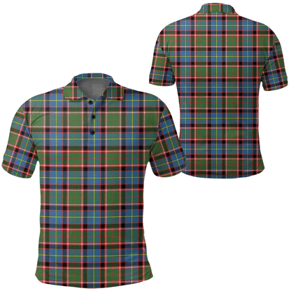 Stirling & Bannockburn District Tartan Plaid Polo Shirt