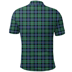 Rose Hunting Ancient Tartan Plaid Polo Shirt