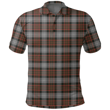 MacRae Hunting Weathered Tartan Plaid Polo Shirt