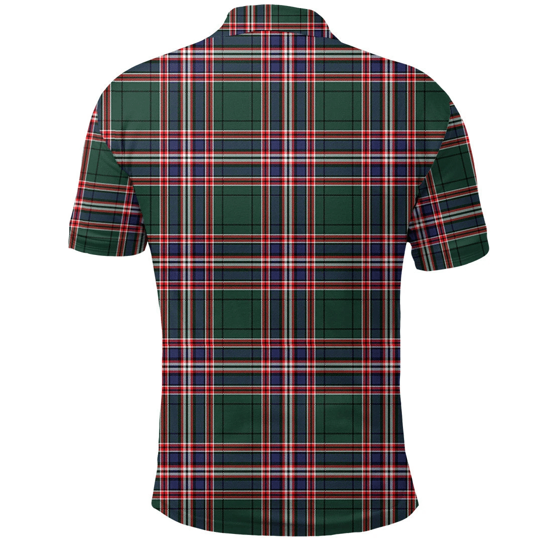 MacFarlane Hunting Modern Tartan Plaid Polo Shirt