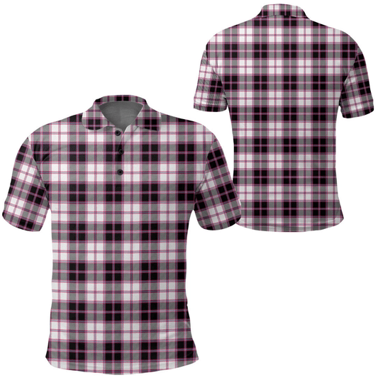 MacPherson Hunting Modern Tartan Plaid Polo Shirt