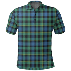 Mouat Tartan Plaid Polo Shirt