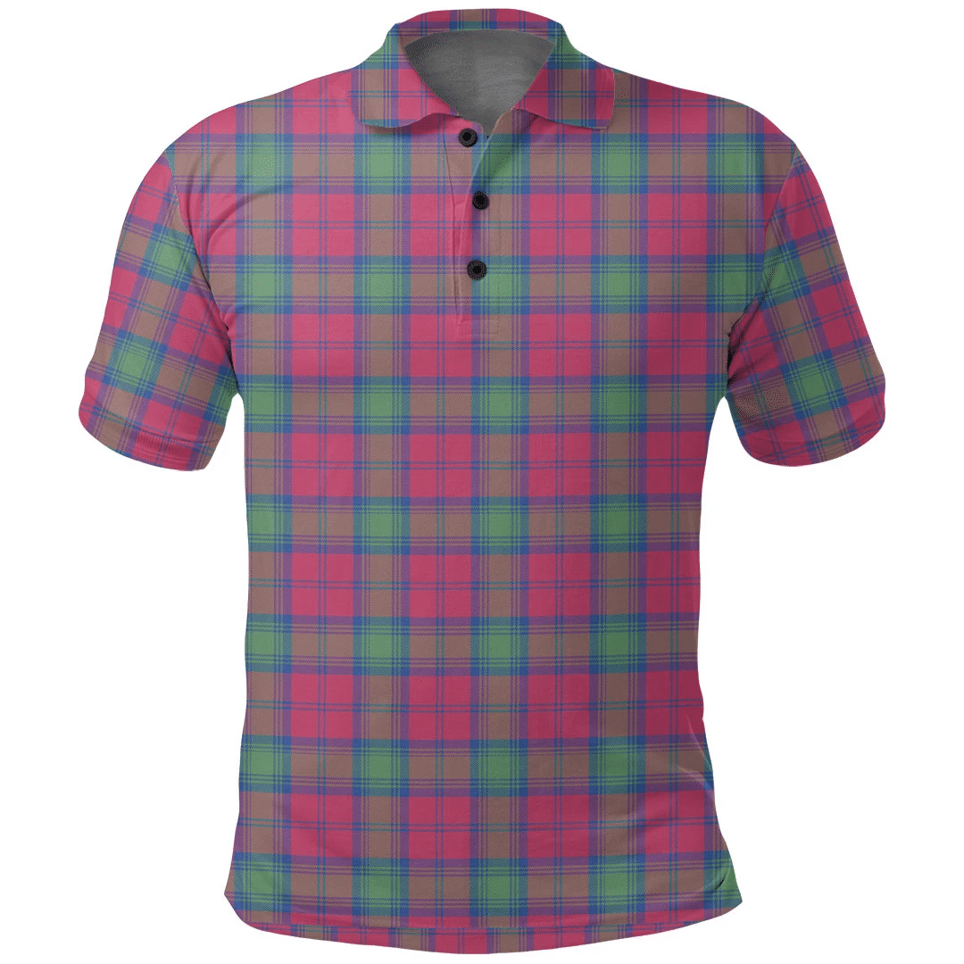 Lindsay Ancient Tartan Plaid Polo Shirt