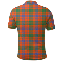 Ross Ancient Tartan Plaid Polo Shirt