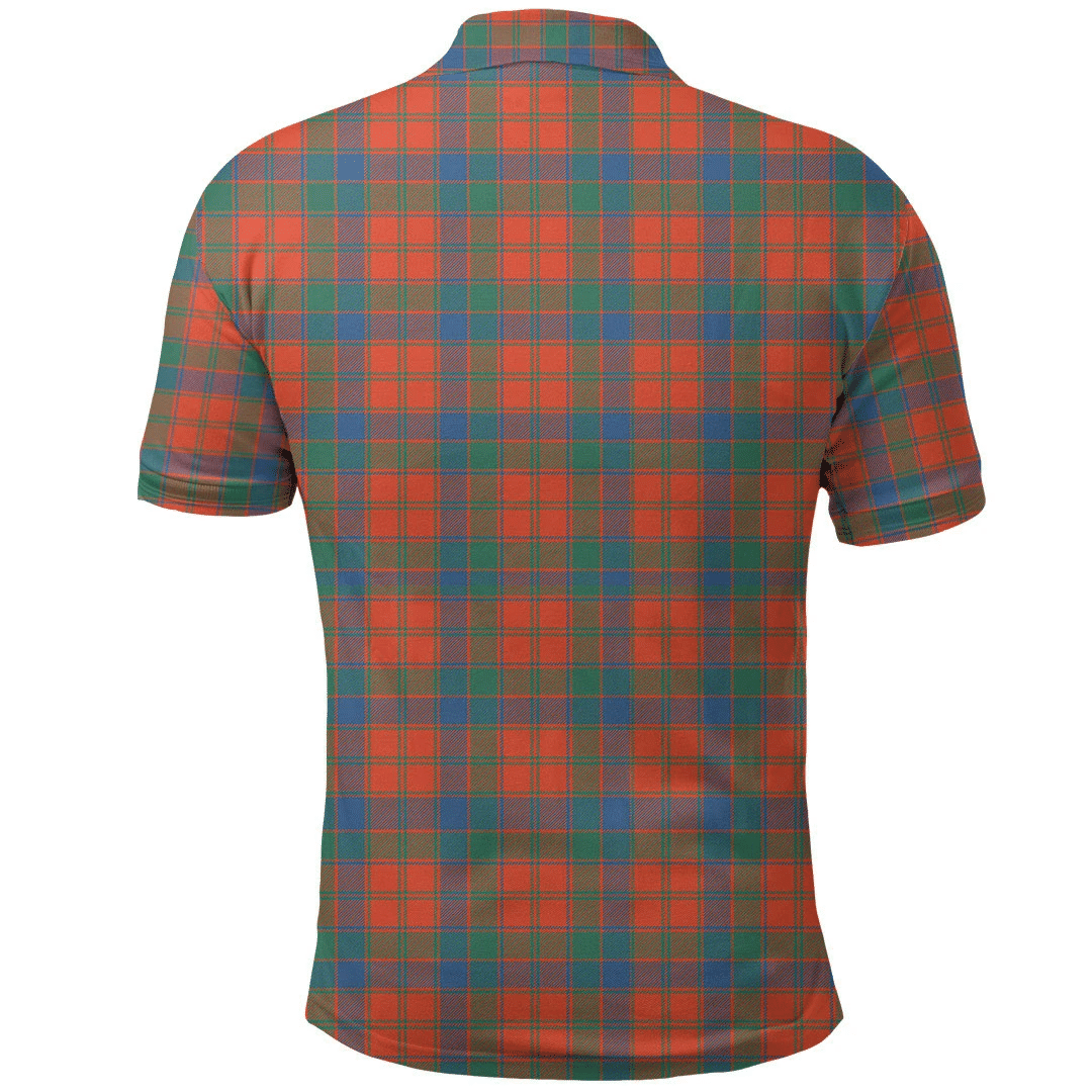Robertson Ancient Tartan Plaid Polo Shirt